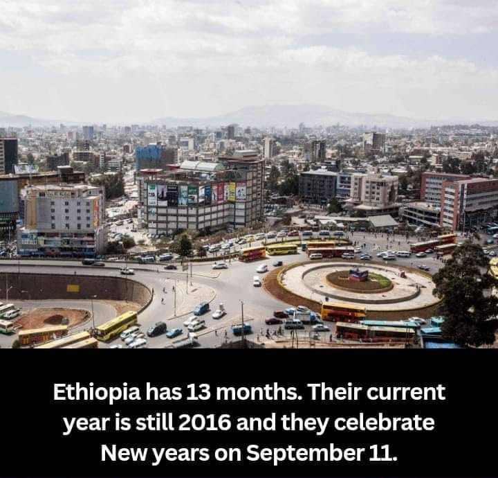 13 Interesting Facts About Ethiopia 2 Ethiopian Calendar